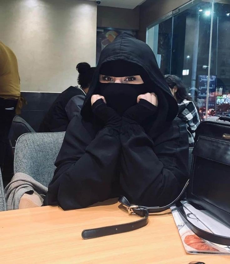 hijab-girl-dp-black hijab-girl-dp-black